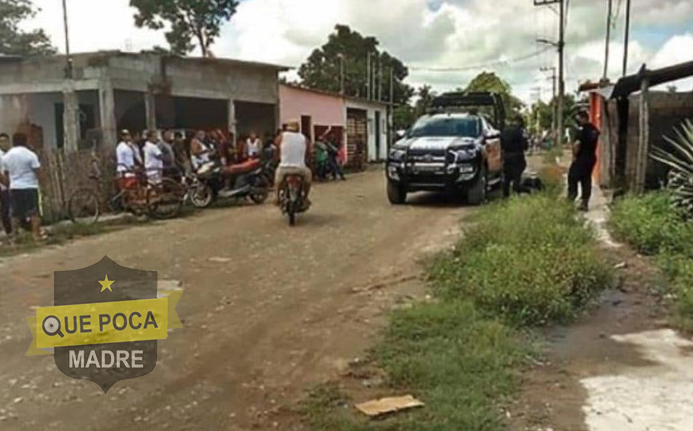 Hombre es asesinado dentro de su casa en Nacajuca, los vecinos escucharon y reportaron varias horas después.