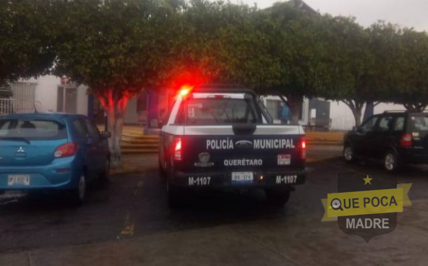 Ebrio sujeto le dispara a un policía en Santa Rosa de Jáuregui.