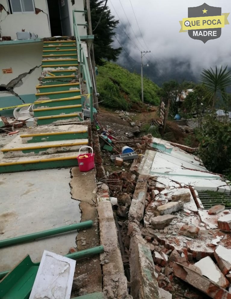 Seis muertos por sismo en Oaxaca.