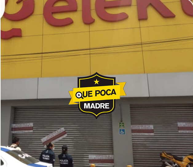 #Tecámac: Clausuran tiendas no esenciales que seguían comercializando