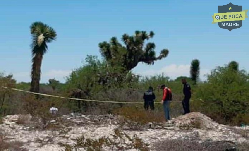 Localizan dos hombres encobijados en San Luis Potosí.