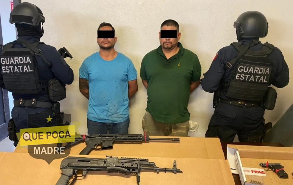 Detienen a buscados y peligrosos líderes criminales en Tecate.