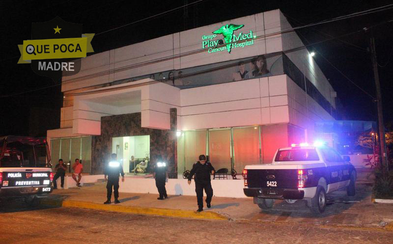 Delincuentes asaltan un hospital en Cancún.