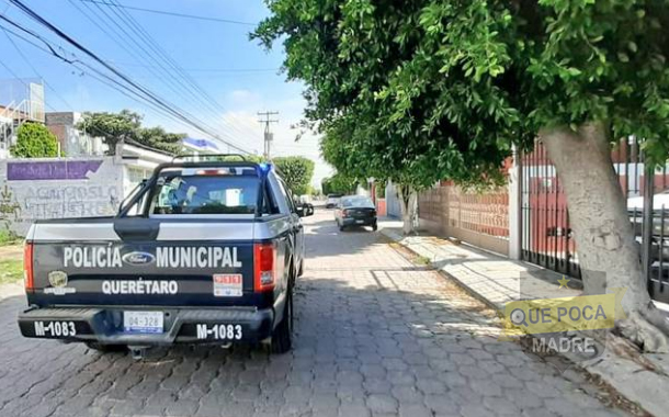 Detienen a ratero adentro de una casa en Querétaro.