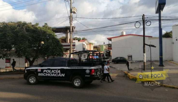 Abaten a un sujeto tras una persecución en Uruapan.