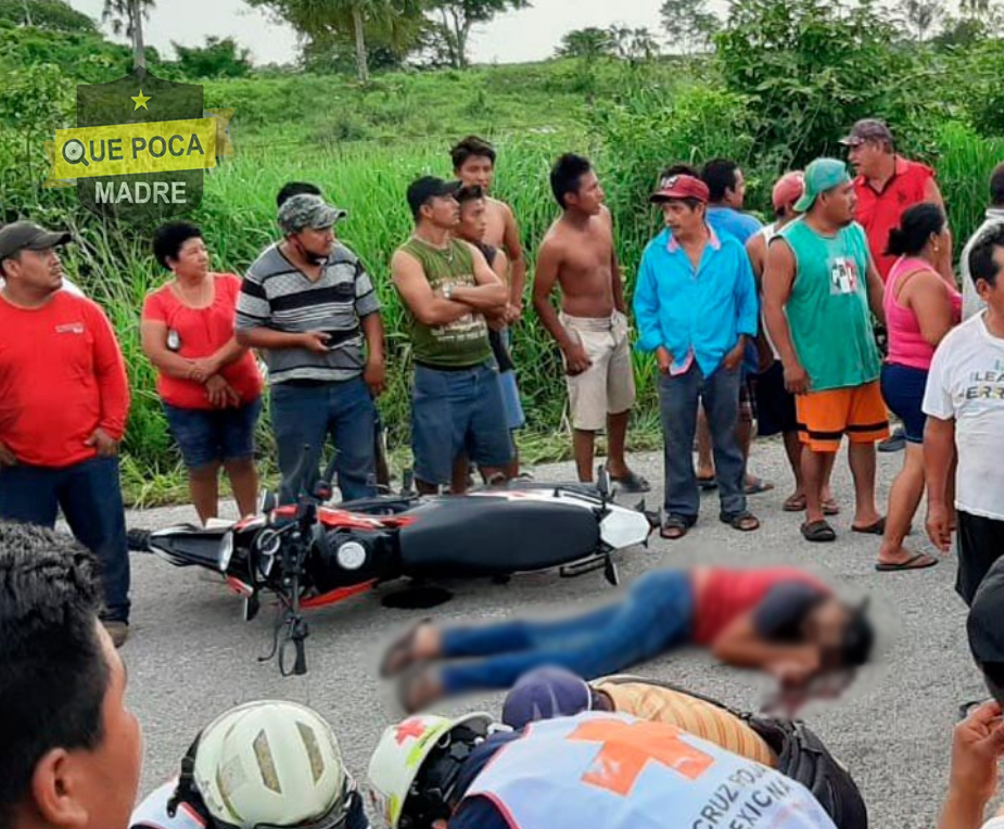 un muerto y un herido muy grave deja ataque armado en carretera de Escárcega.