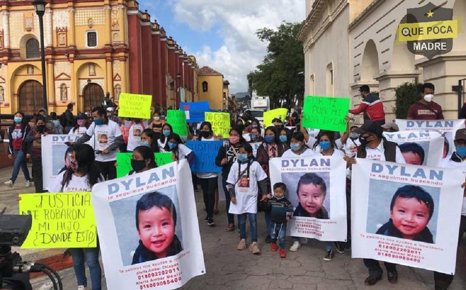 Protestan en Chiapas para exigir búsqueda de niño desparecido.