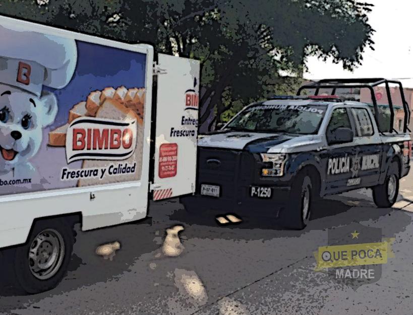 Encuentran muerto a trabajador de Bimbo dentro de su camioneta en Santiago Miahuatlán.