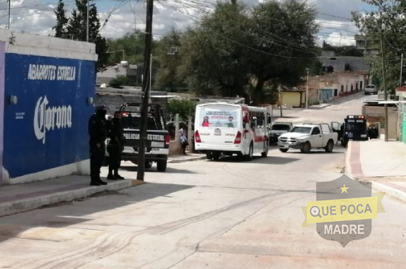 Hombre es asesinado y nadie ve a los responsables en Fresnillo.