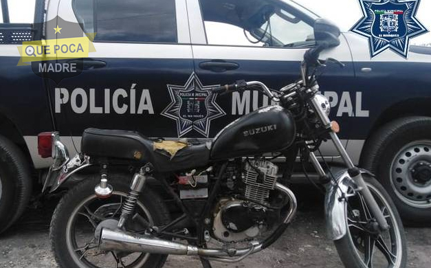 Detienen a un sujeto en una moto robada en El Marqués.