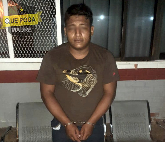 Detienen a joven ratero que asaltó un Oxxo en Cárdenas.