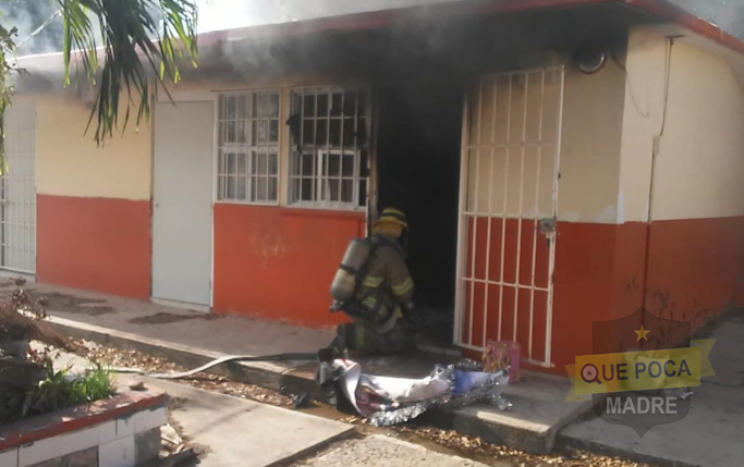 Saquean escuela y le prenden fuego en Culiacán.