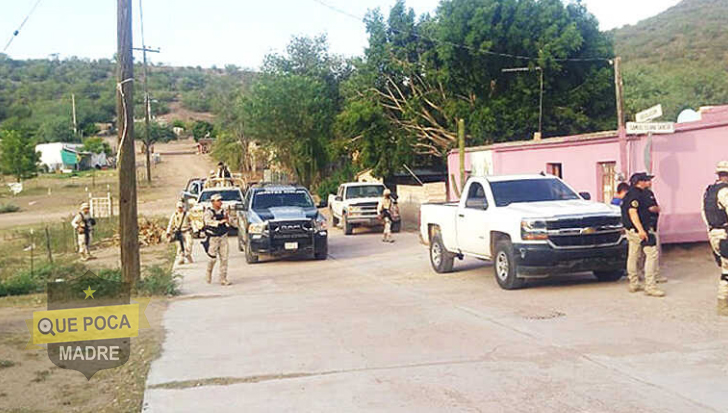 Reporte de hombres armados provoca fuerte movilización en San Pedro de la Cueva.