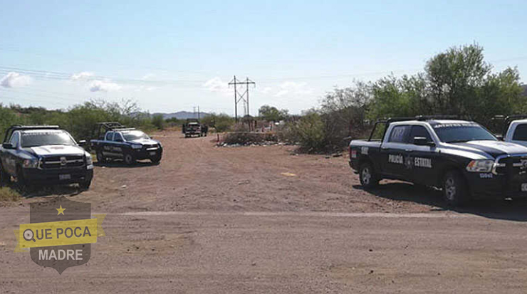 Encuentran a joven muerto afuera de un panteón en Guaymas.