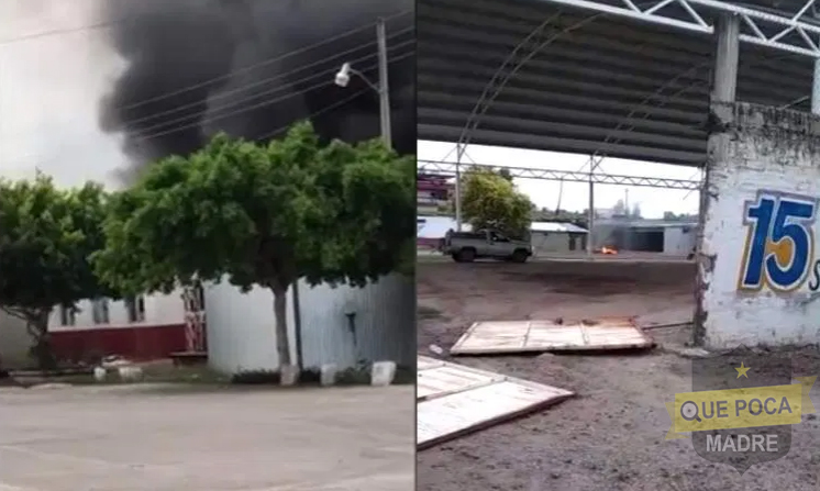 Crimen organizado fuera de control, queman base de la GN en Buenavista.