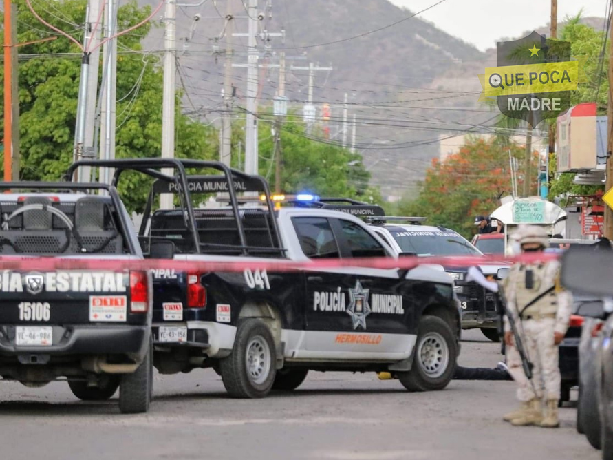 Matan a persona mientras comía frente al Hospital de la Mujer en Hermosillo.