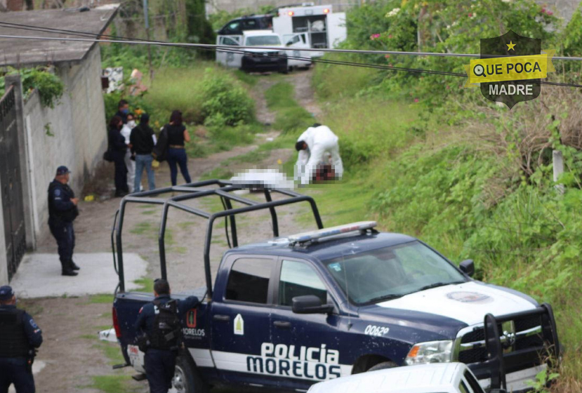 Encuentran a un joven con disparo en la frente en Xochitepec.