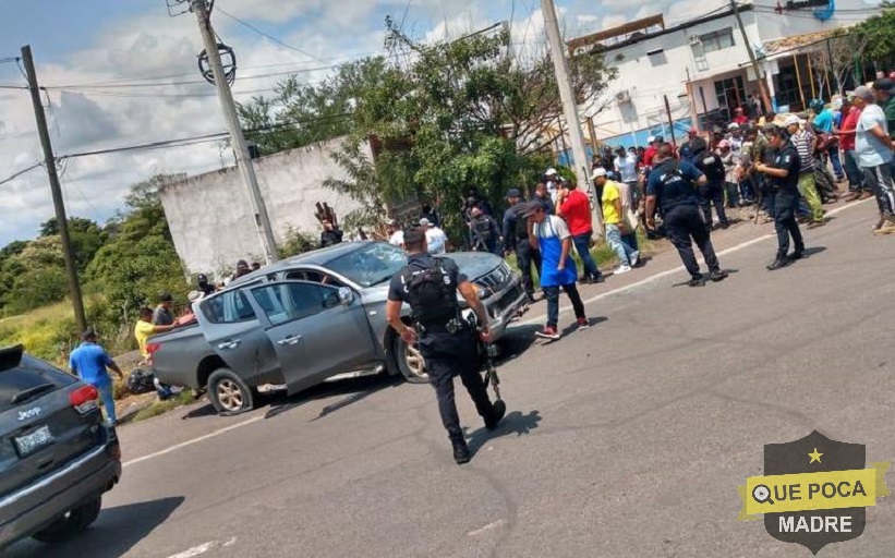 Enfrentamiento en Michoacán deja dos policías lesionados