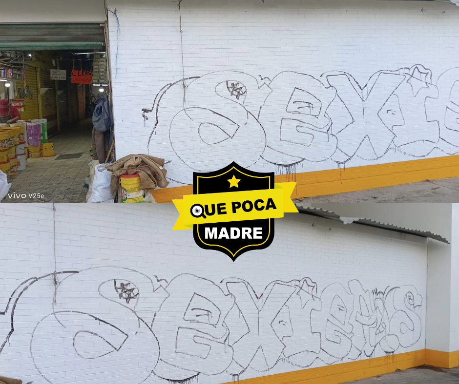 ❌🖌‼️VÁNDALOS‼️😡 NOS “GRAFFITEARON” EN EL Mercado Juárez DE Toluca 🤦‍♀️