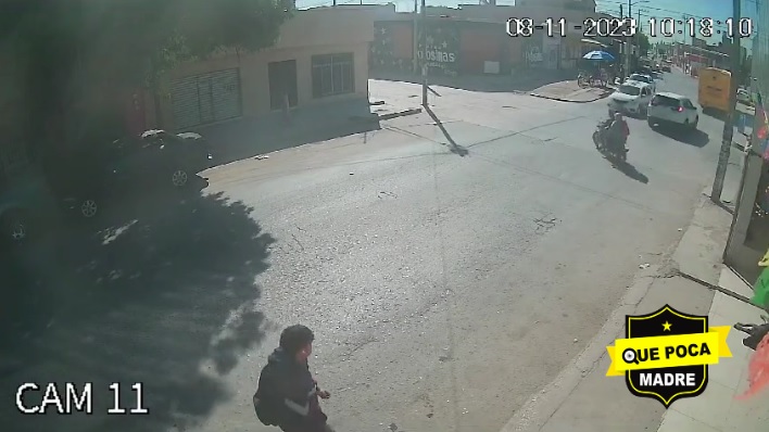 FAMILIA EN MOTO ES ARROLLADA EN SAN LUIS POTOSÍ.