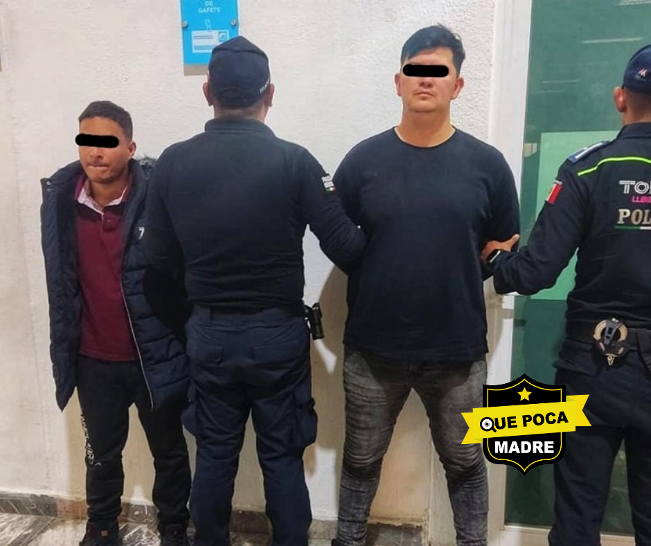 🛑‼CAEN DOS COLOMBIANOS POR EXT0RS¡0N EN Toluca ‼👮‍♂️