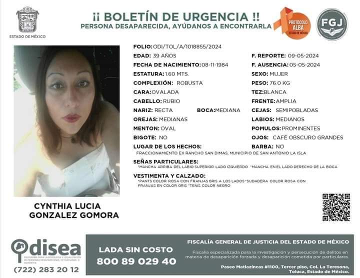 🔴🔎#ServicioSocial | SIGUEN BUSCANDO A MUJER DESAPARECIDA EN #SanAntonioLaIsla 🚔📄🆘