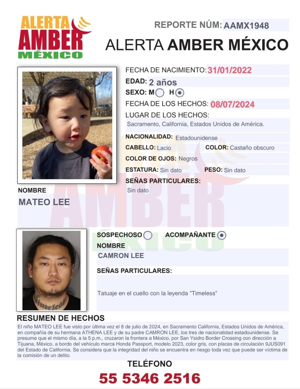 🔴🔎#ServicioSocial | BUSCAN A PEQUEÑITO ESTADOUNIDENSE 🇺🇸 PRESUNTAMENTE DESAPARECIDO EN #México 🇲🇽🚔🆘