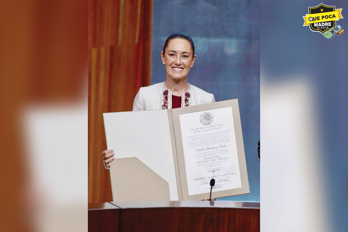 México tendrá la Primera Presidenta en la Historia; recibe Claudia Sheinbaum constancia oficial