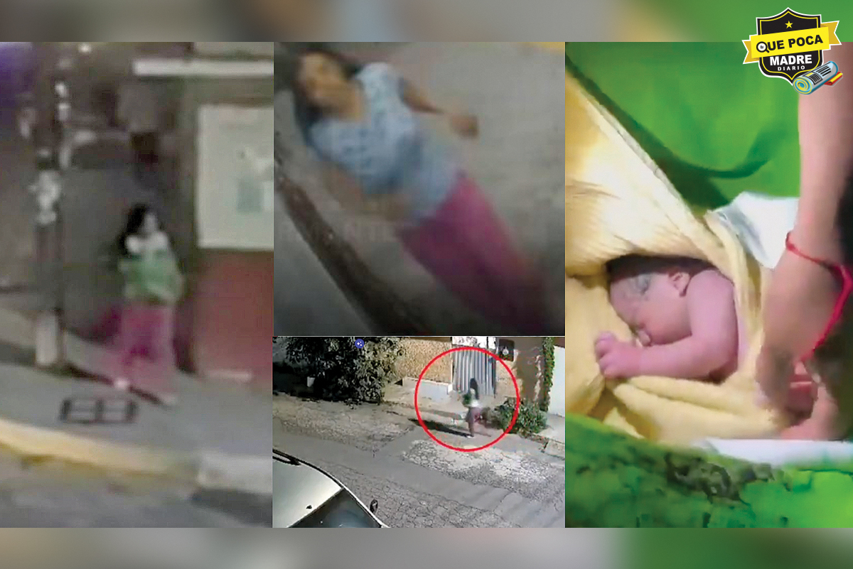 HIJA DE LA CHINA… Mujer deja a recién nacido como basura en calles de Ecatepec