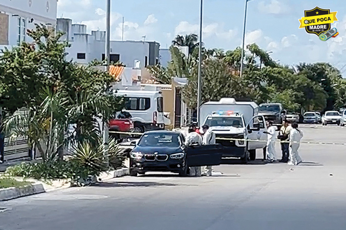 ¡QUINTANA ROO EN LAS MANOS DEL CRIMEN ORGANIZADO! A balazos asesinan a contador en Cancún