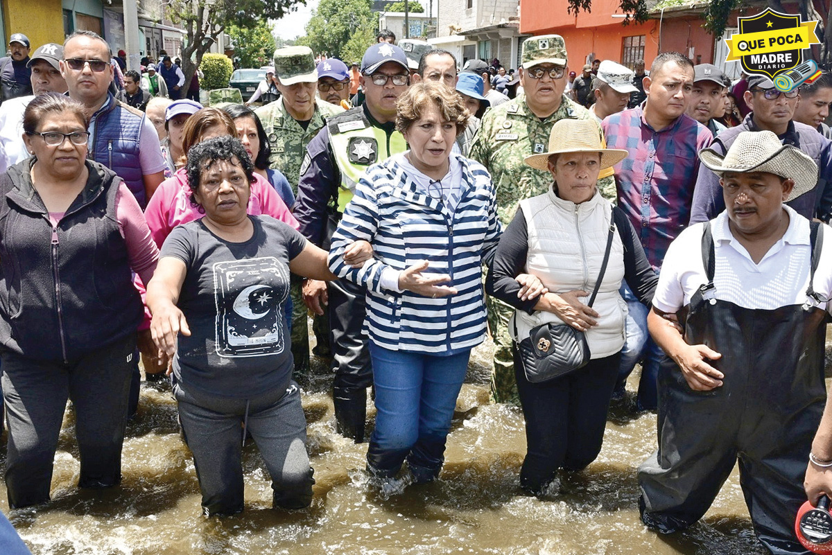 ¡LA GOBER DEL EDOMÉX SE PONE LAS PILAS EN CHALCO!