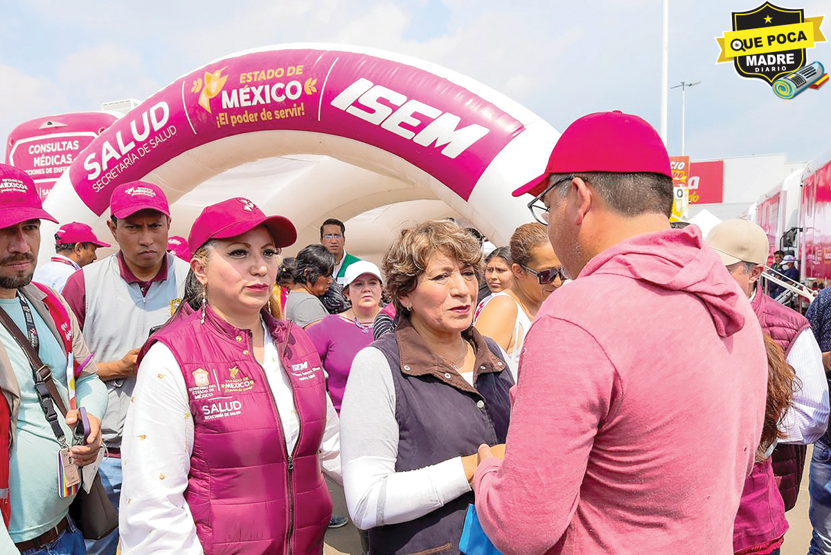 ¡LA GÓBER DEL EDOMEX! Encabeza las Caravanas de Salud en Chalco