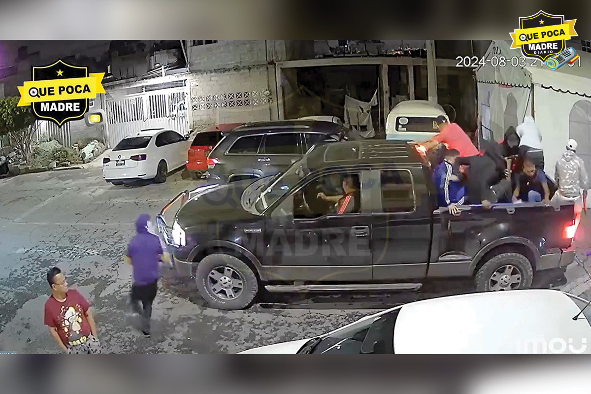 GRUPO DELICTIVO IRRUMPE EN UNA FIESTA, VANDALIZAN CARROS, GOLPEAN ASISTENTES Y SE ROBAN LOS REGALOS