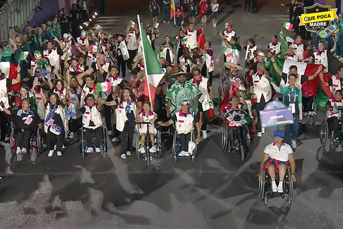 ¡México dice presente en la inauguración de los paralímpicos París 2024!