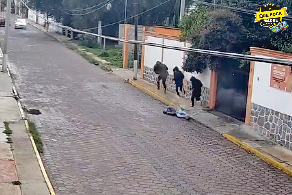 ¡POR CREERSE BIEN VERGAS! Militar responde a balacera y casi se echa a uno en Tlaxcala