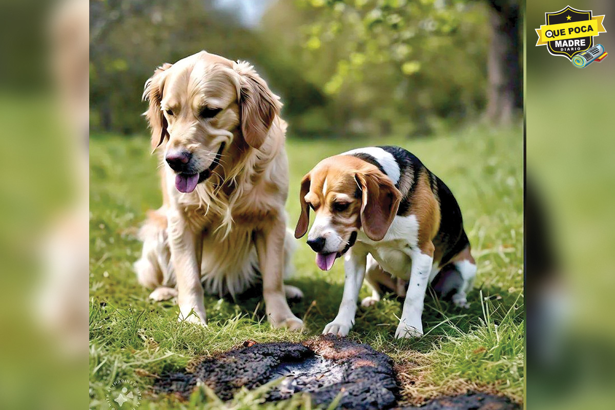 ¡Perros hambrientos se comen el cuerpo calcinado de un hombre!