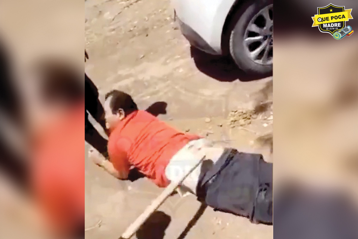 ¡LES DESTROZAN LAS NALGAS! GRUPO CRIMINAL TABLEA A CONDUCTORES QUE VAN A EXCESO DE VELOCIDAD