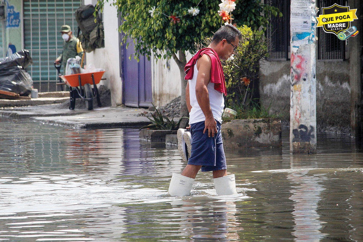 El Estado de México bajo el agua