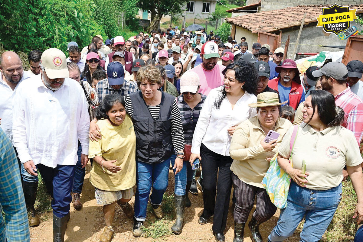 La gober anuncia plan de reubicamiento de viviendas en Tejupilco