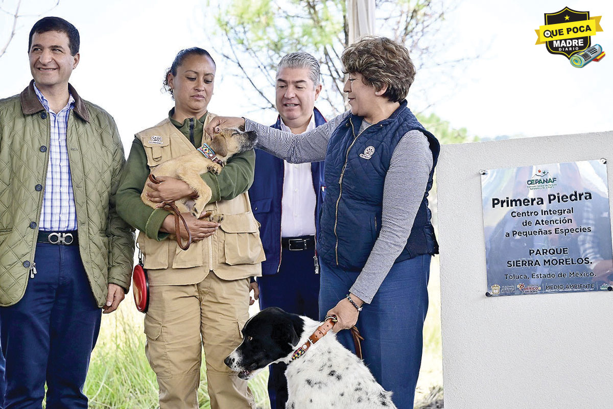 La Gober coloca primera piedra de Centro para Pequeñas Especies