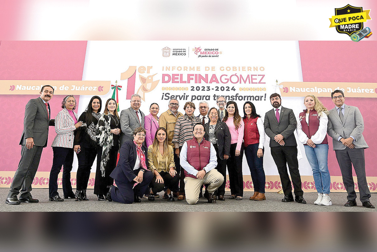 La Gober del Edoméx presenta su Primer Informe Regional en Naucalpan