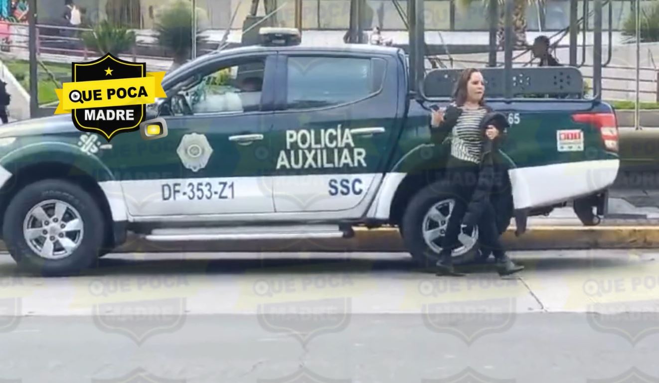 ‼SERVICIO VIP‼ DOÑITA HACE USO DE UNA PATRULLA COMO SI FUERA TAXI 🚨🚔🚕