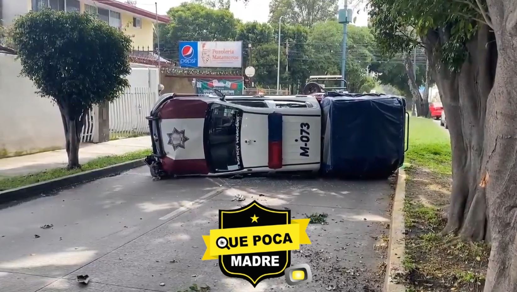 🚨⚠ SE ACCIDENTAN FUNCIONARIOS QUE VIAJABAN EN PATRULLA MUNICIPAL 🚓🚗🚑