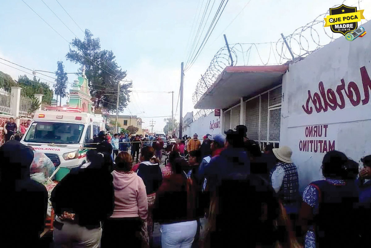 ¡TERROR EN PUEBLA! Se desata balacera al interior de una primaria