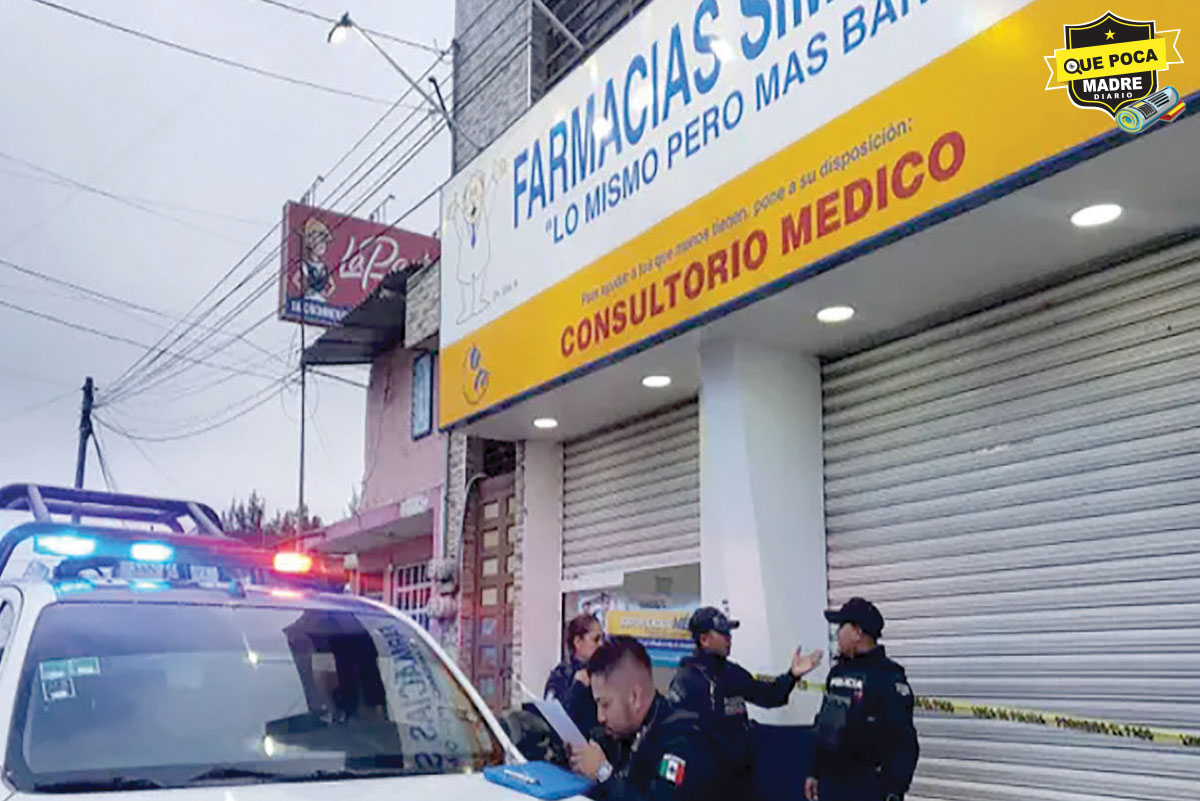 ¡SIMURIÓ! Hombre fallece esperando en farmacia similares