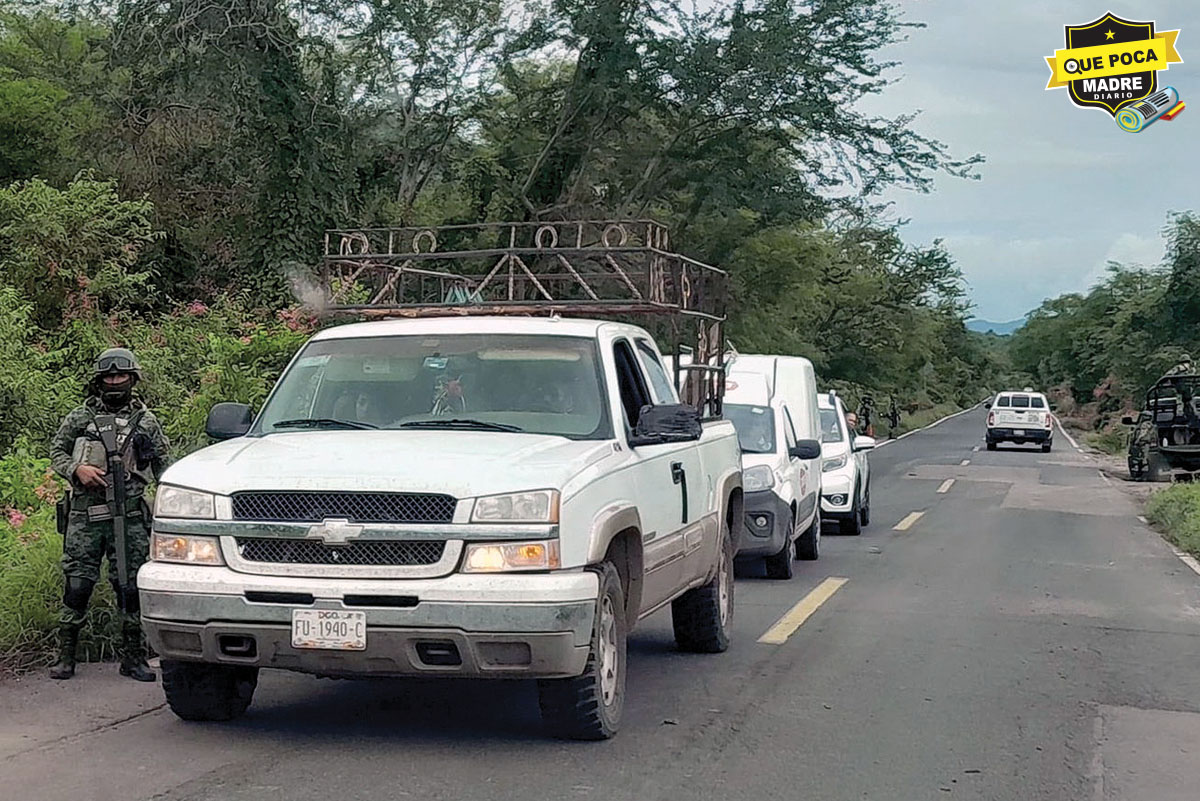 ¡TIERRA SINALOENSE MÁS CALIENTE QUE NUNCA! Badiraguato parece “pueblo fantasma”