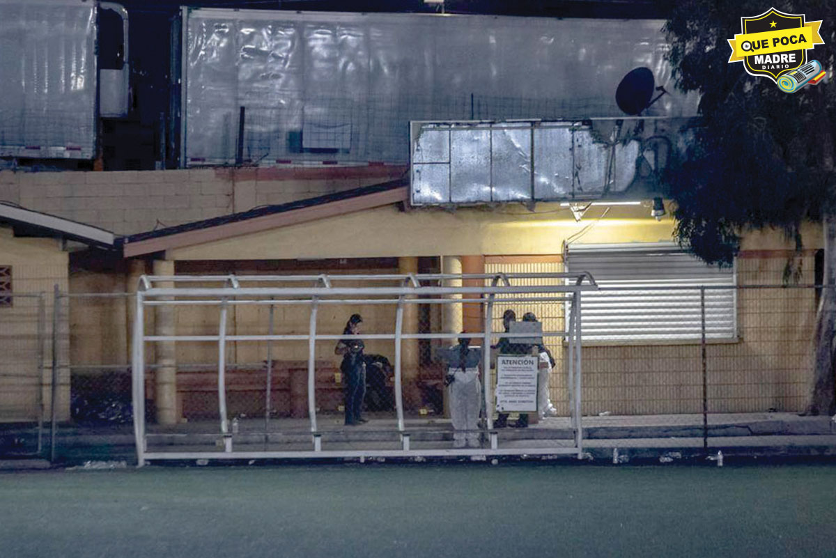 ¡SE ARMÓ LA GORDA! Ataque en campo de fútbol de Tijuana deja un muerto y un lesionado