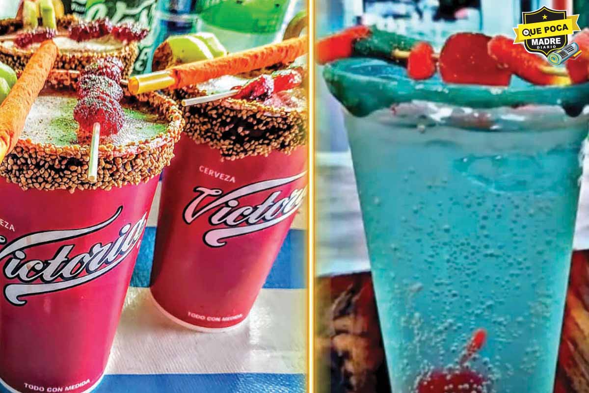 ¡Con las miches y los pitufos no! Iniciativa busca prohibir la venta de micheladas y azulitos en la calle