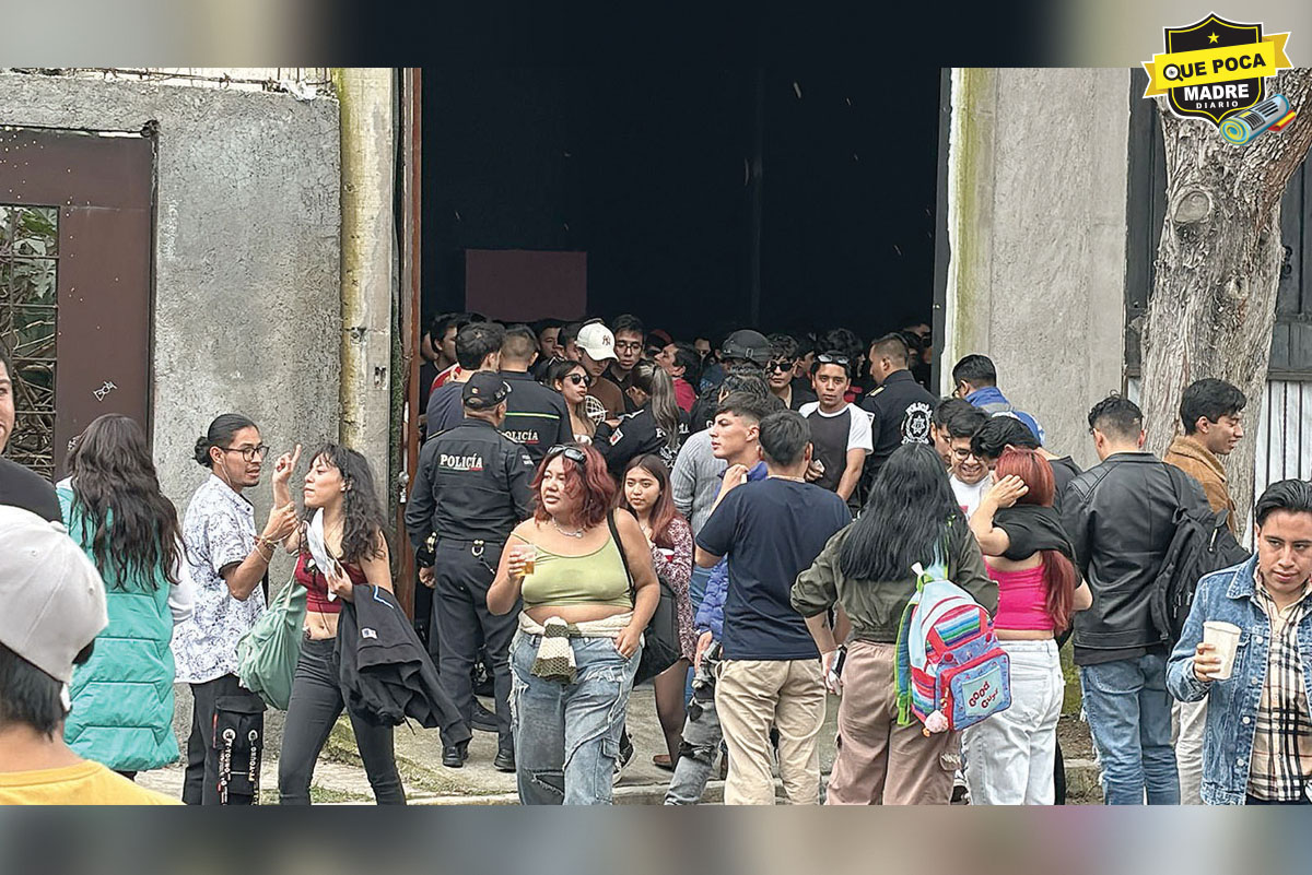 Estudiantes se embriagaban en bodega clandestina de Toluca