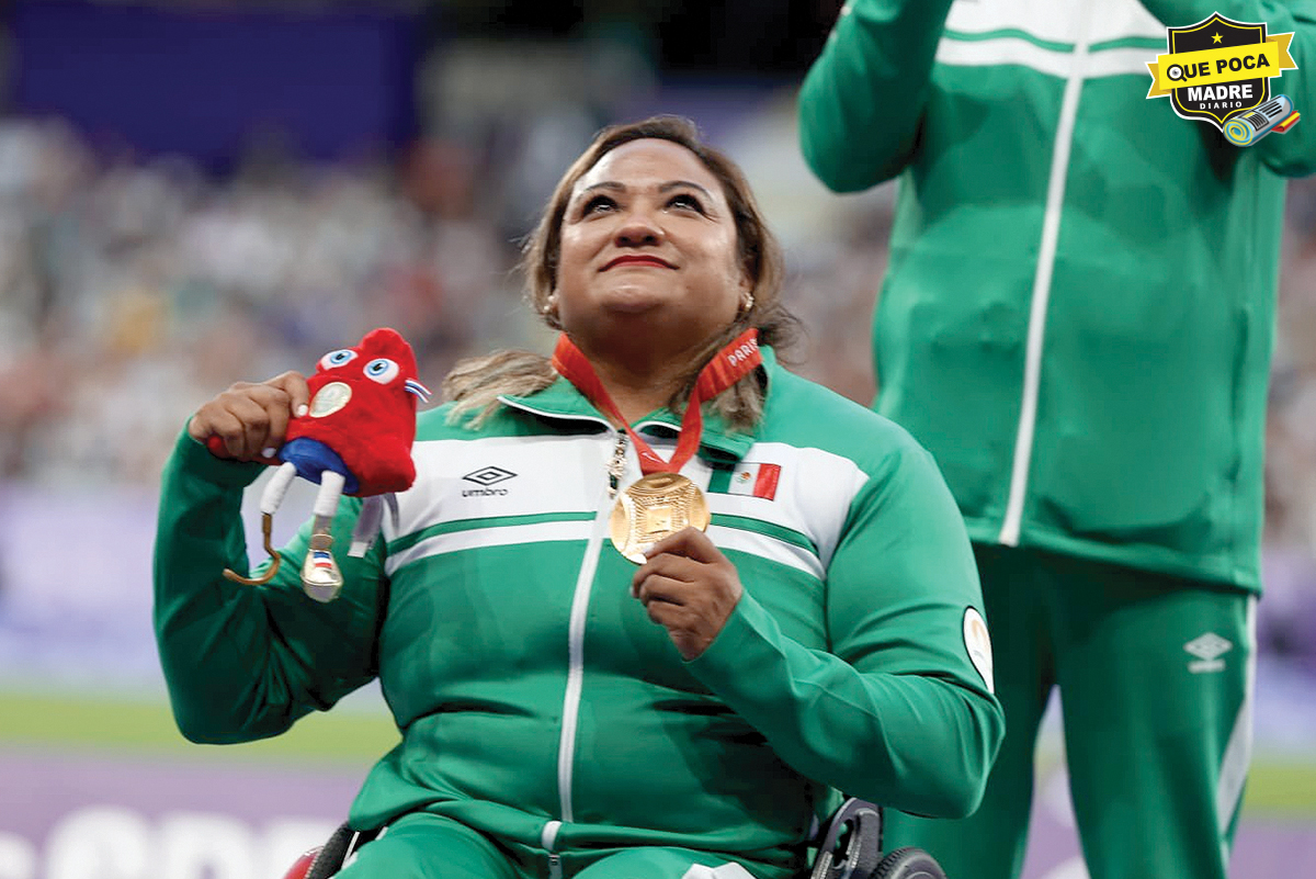 ¡Por fin oro para México! Gloria zarza gana el metal dorado en paralímpicos